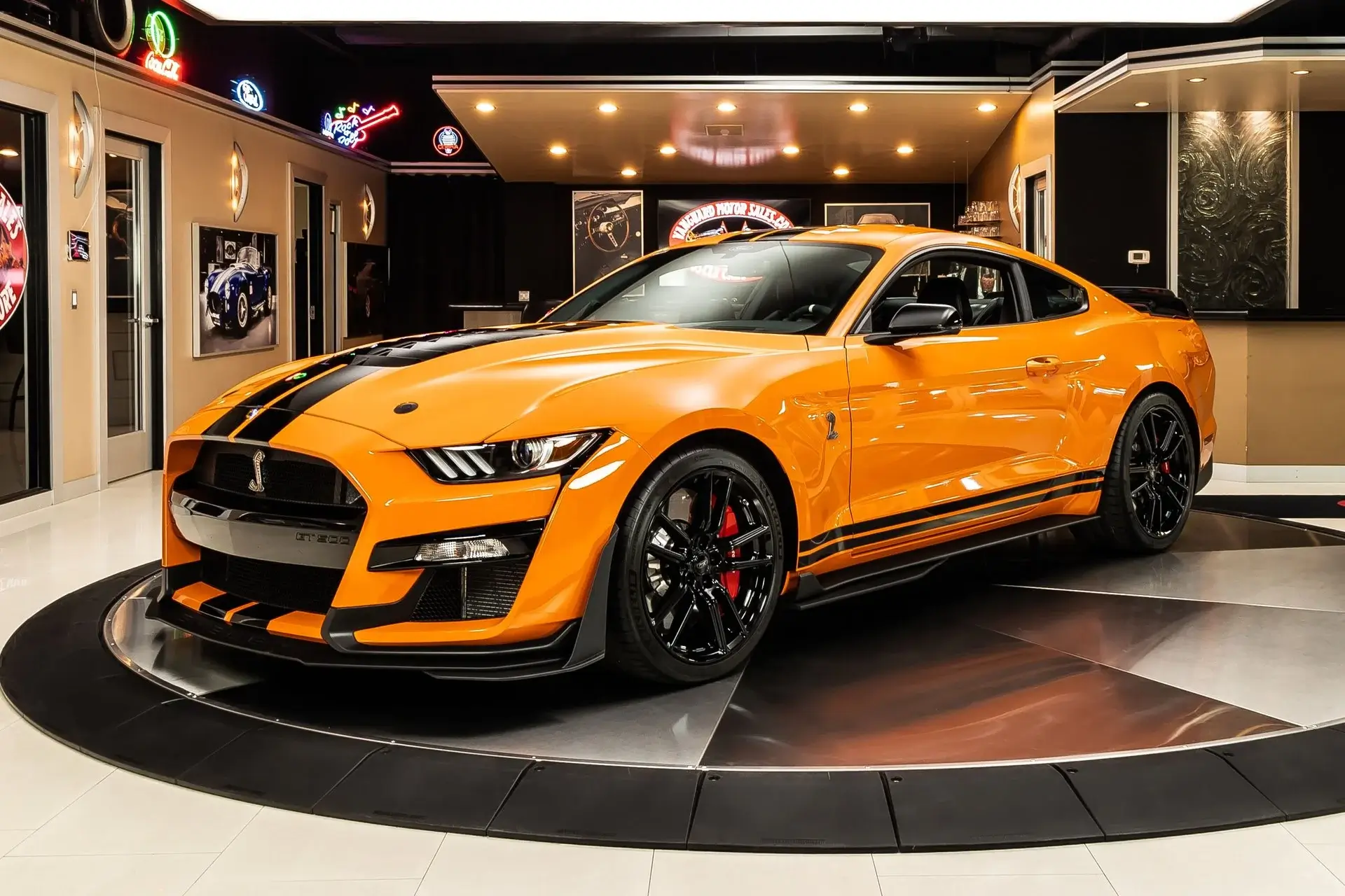 Evolution of the Shelby Mustang GT500 