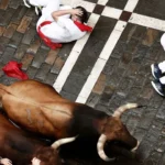 The route and logistics of the Running of the Bulls